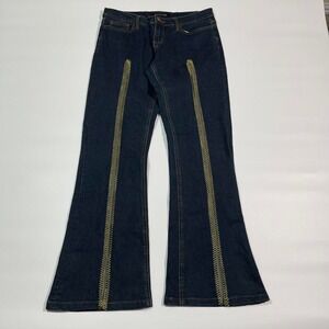 Vintage Y2K Dark Wash Flare Jeans